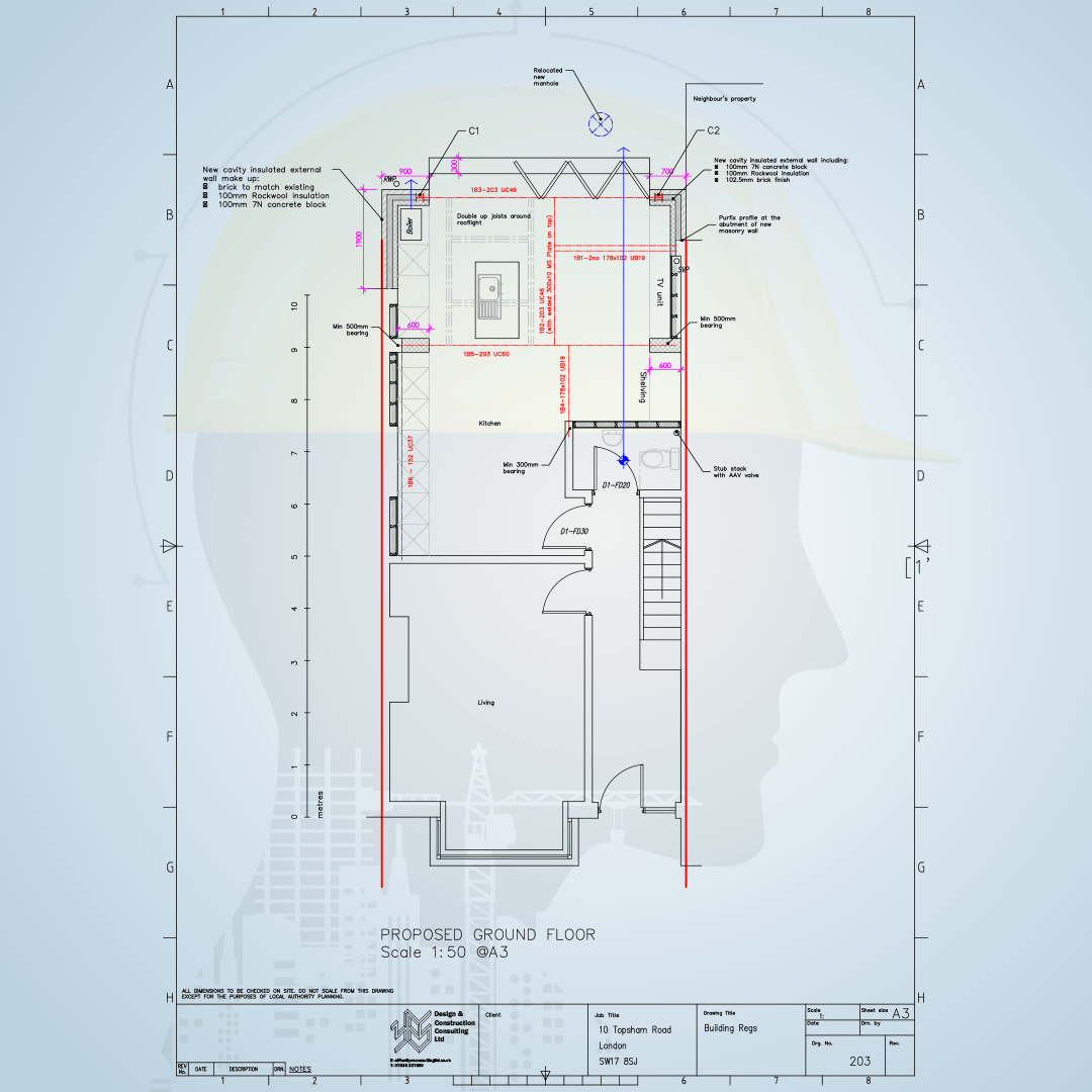 Brief - 1 Story side infill and loft conversion